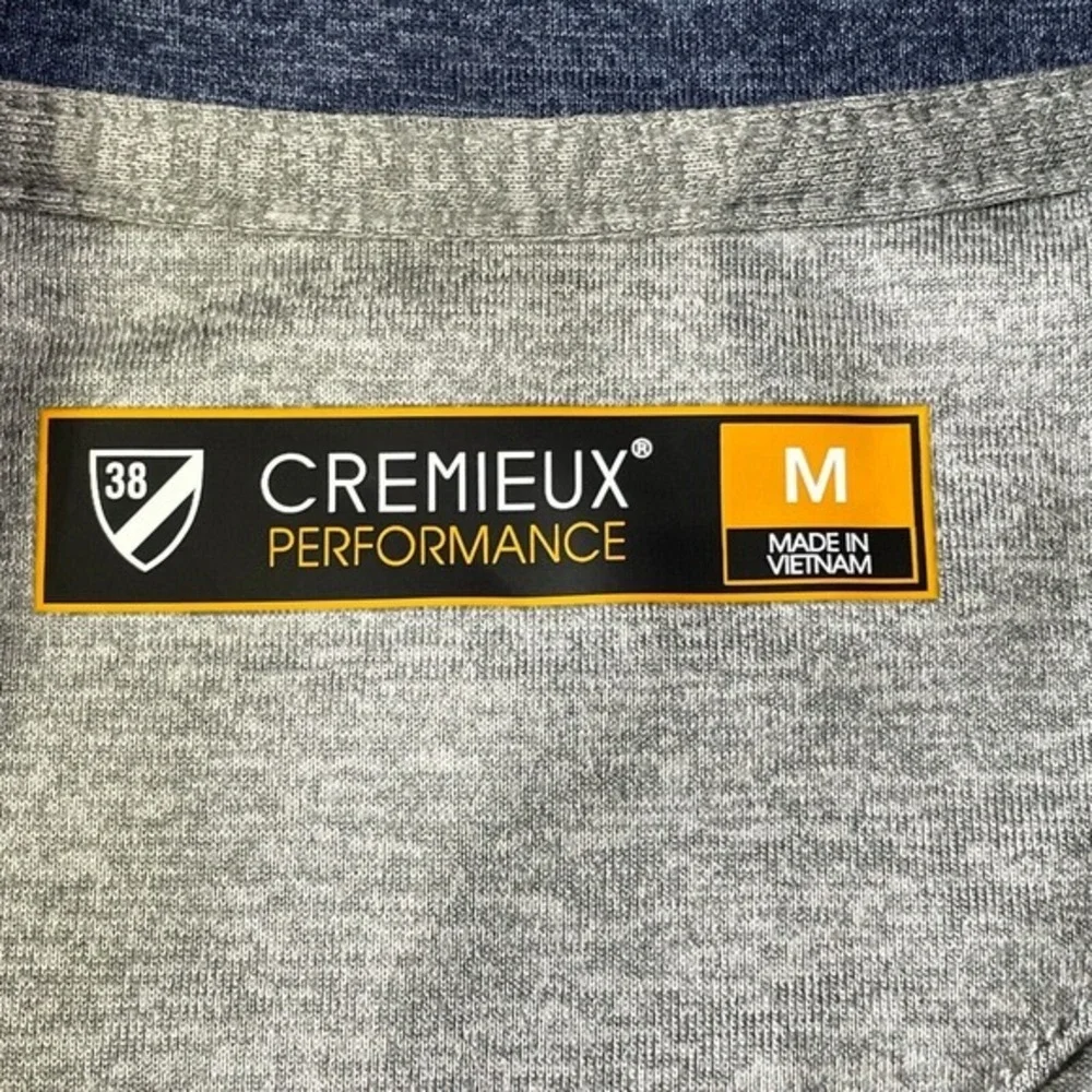 Cremieux Performance Shirt Mens‎ Size Medium Gray Sleeveless Athletic Pullover